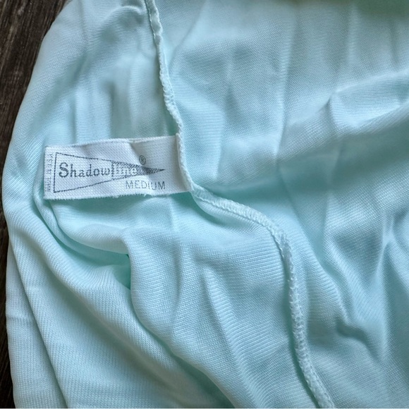 Vintage Shadowline Womens Size Medium Embroidered Slip Nightgown - Picture 9 of 11